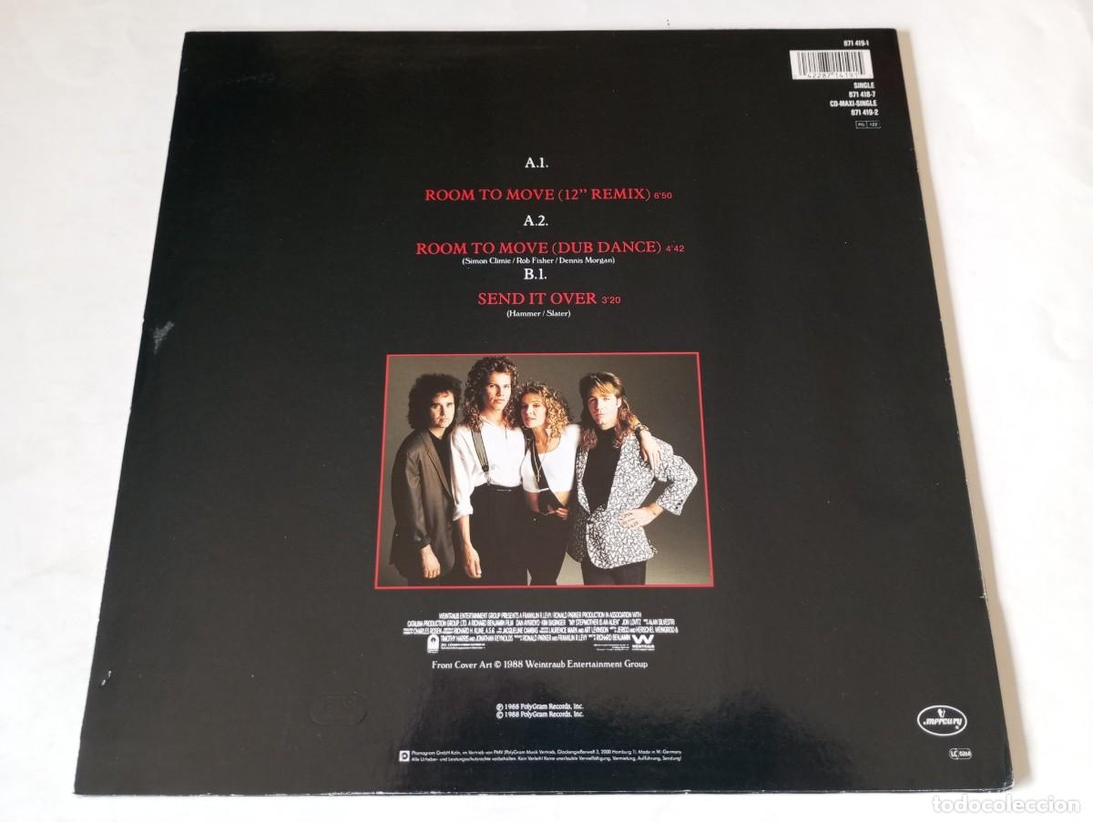 Discos de vinilo: Animotion &ndash; Room To Move - 1988 - Foto 2