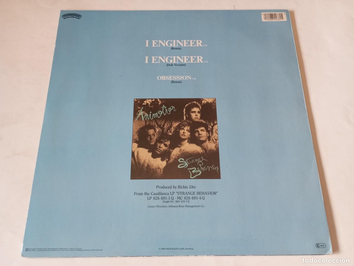 Discos de vinilo: Animotion &ndash; I Engineer - 1986 - Foto 2
