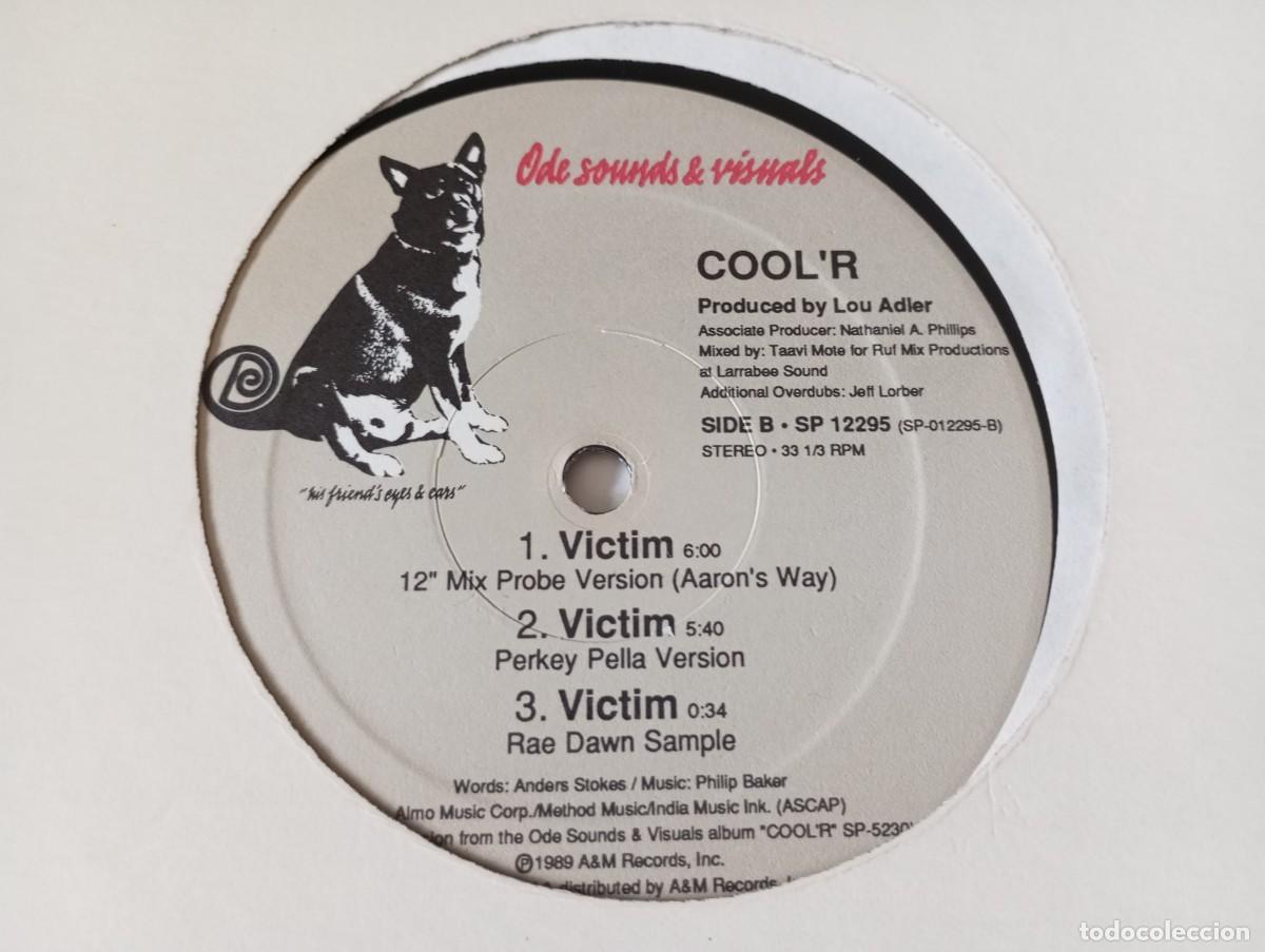 Discos de vinilo: Cool'r &ndash; Victim - 1989