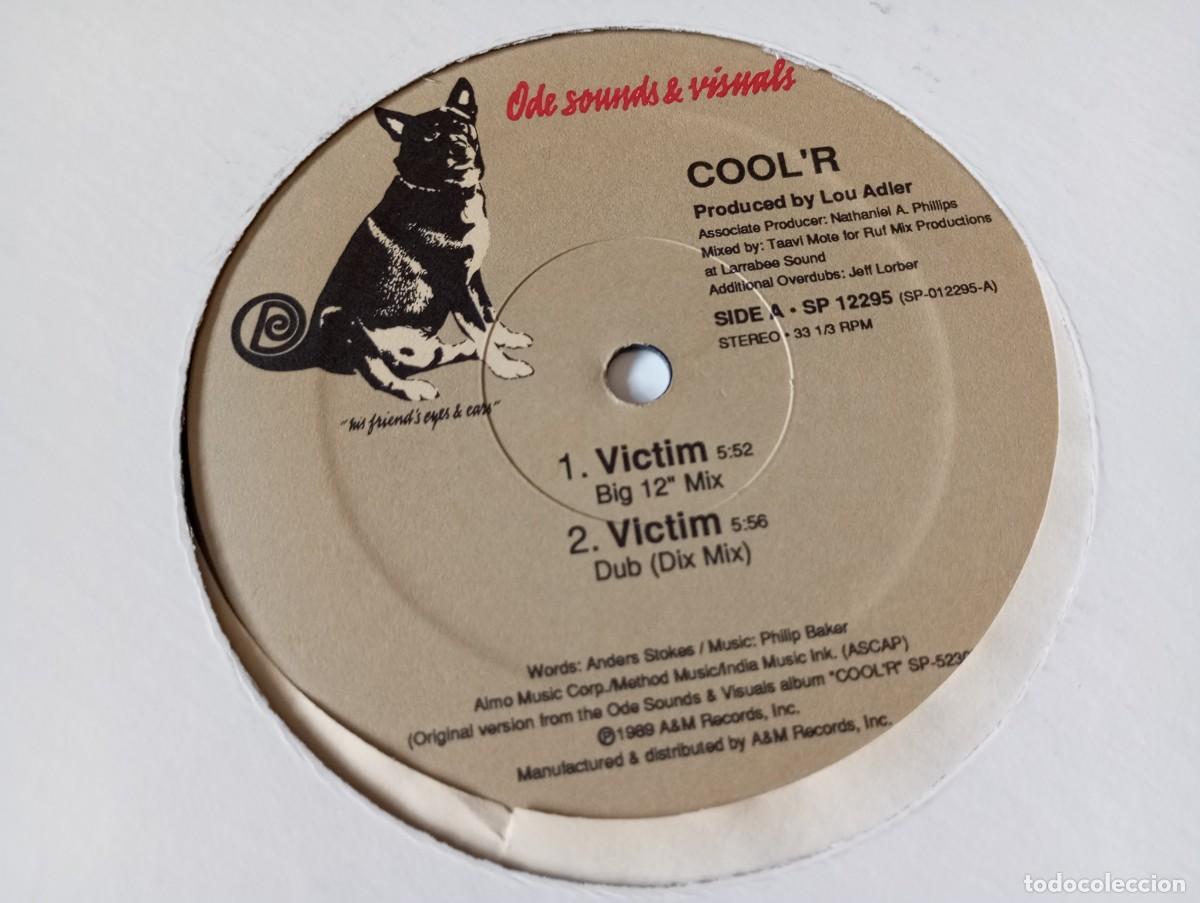 Discos de vinilo: Coolr &ndash; Victim - 1989 - Foto 2
