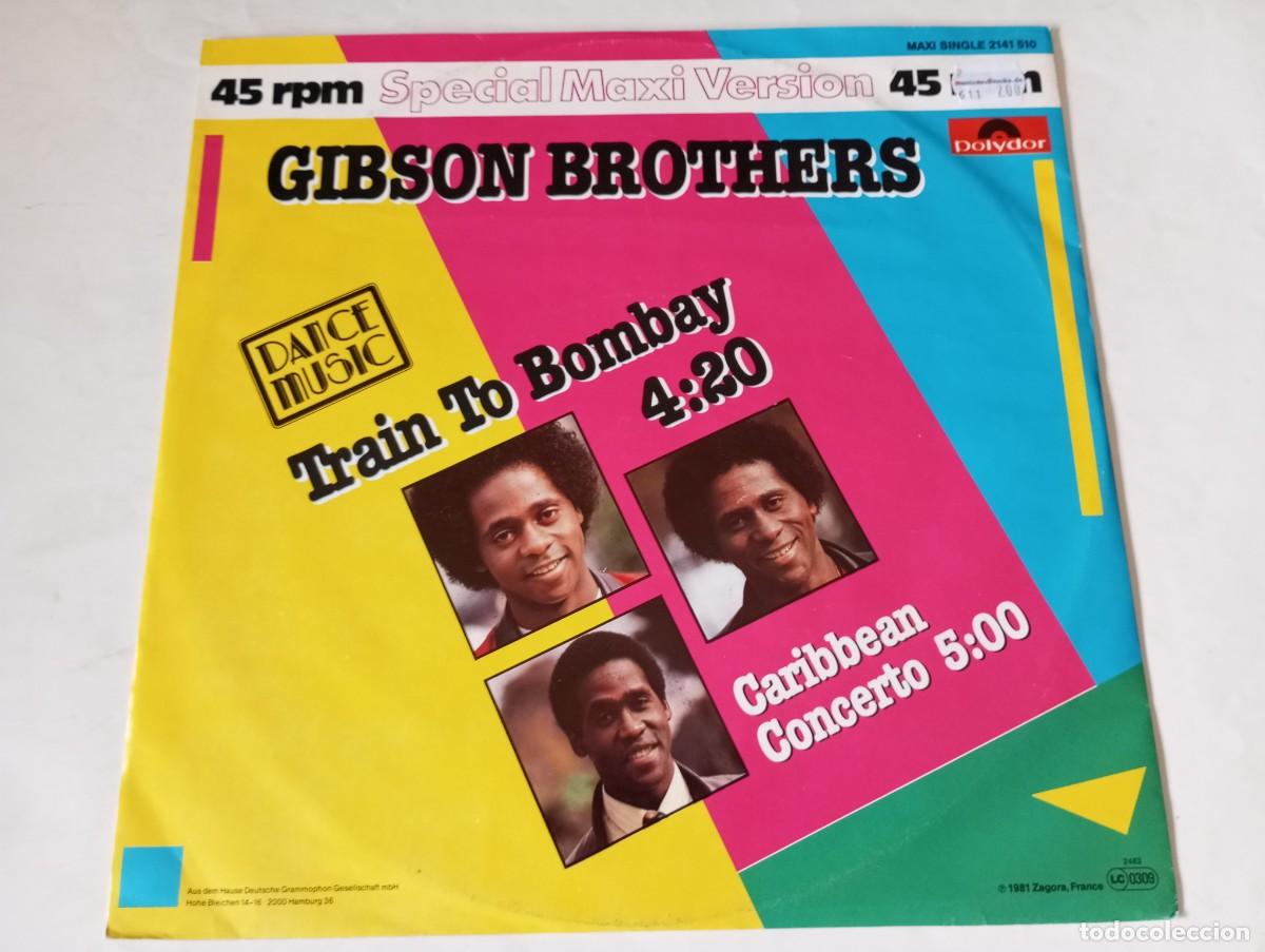Discos de vinilo: Gibson Brothers &ndash; Train To Bombay - 1982