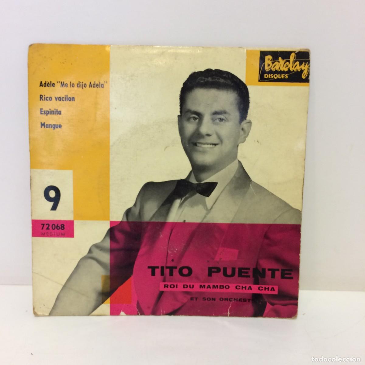 Discos de vinilo: Disco Vinilo: Tito Puente - Roi du mambo cha cha - 72068