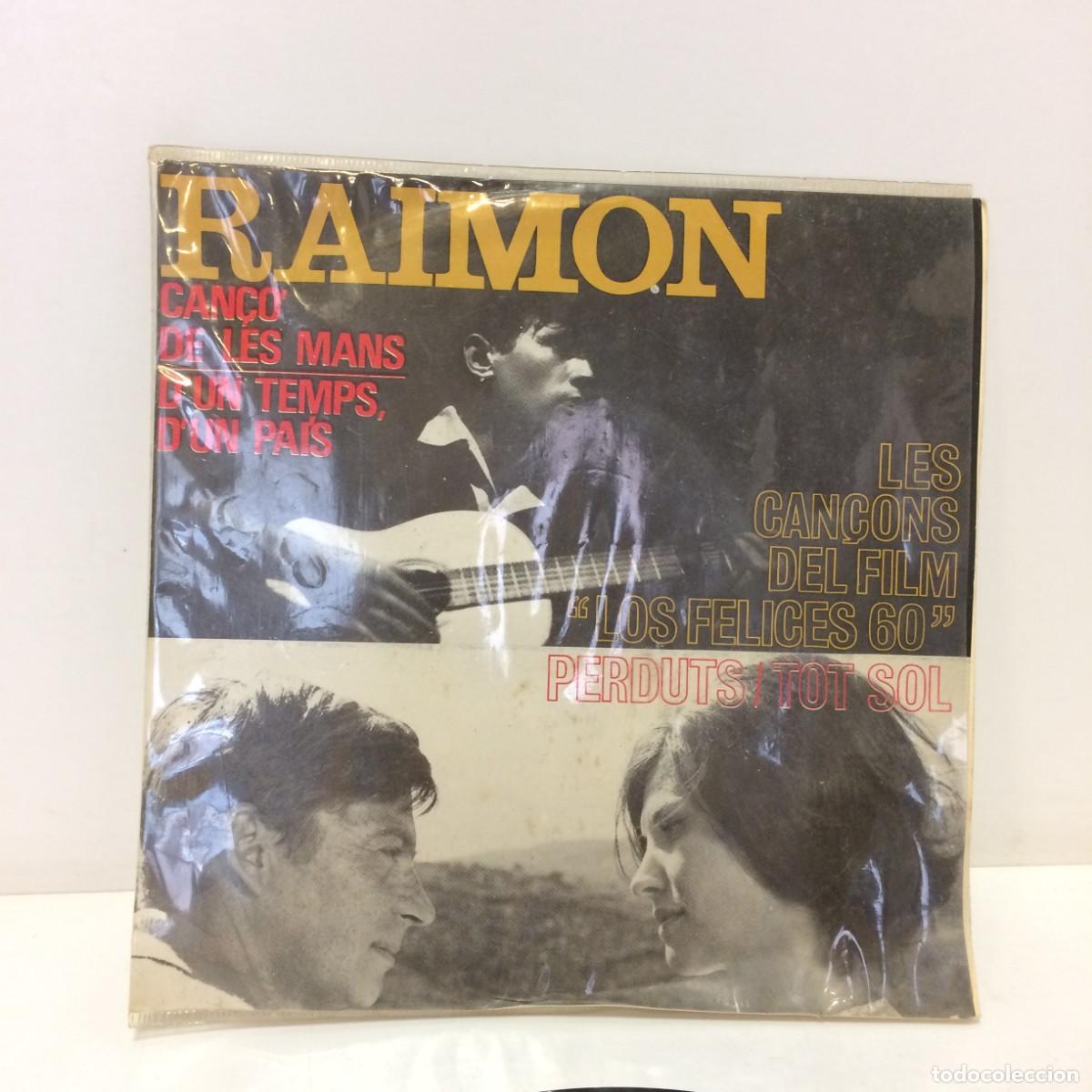Discos de vinilo: Disco Vinilo: Raimon - Les can&ccedil;ons del film &rdquo;los felices60&rdquo; - C.M. N. 41