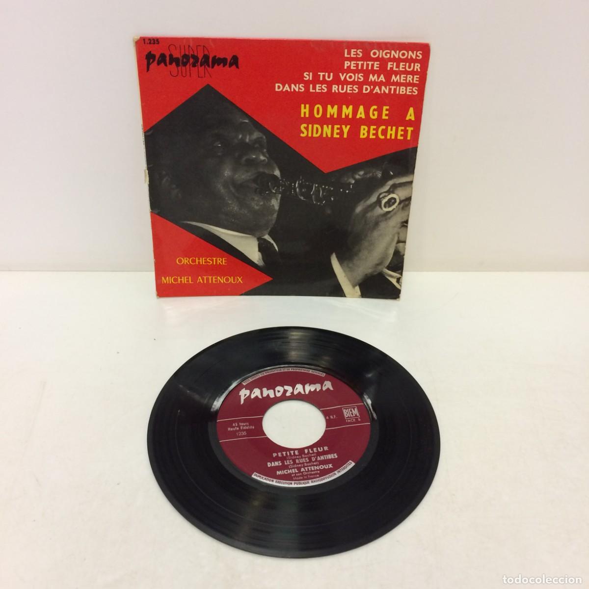 Discos de vinilo: Disco Vinilo: Michael Attenoux - Hommage a Sidney Bechet - 1.235 - Foto 2