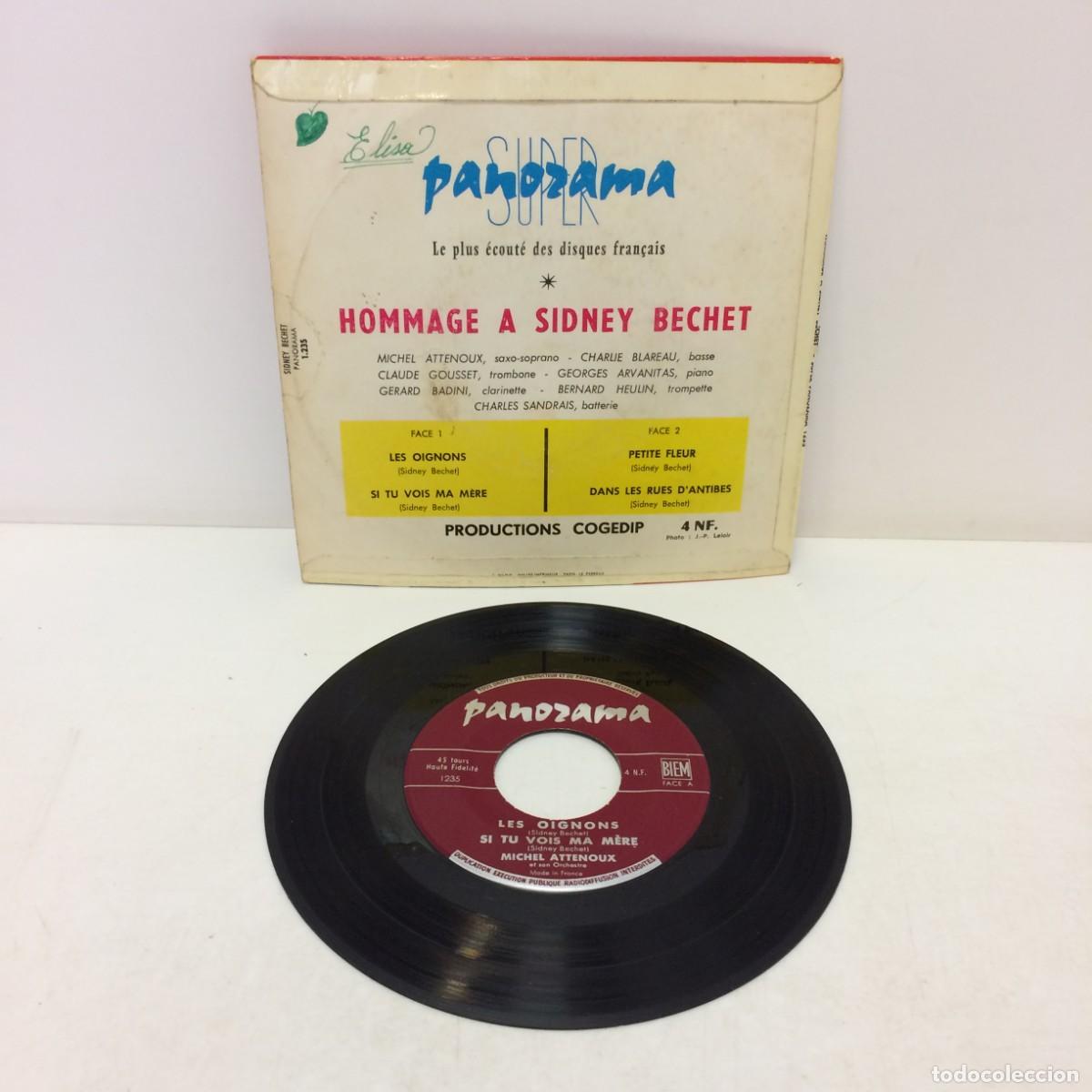 Discos de vinilo: Disco Vinilo: Michael Attenoux - Hommage a Sidney Bechet - 1.235 - Foto 3