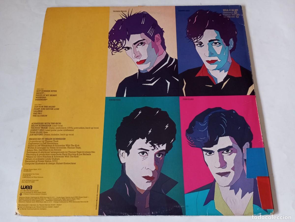 Discos de vinilo: Schneider With The Kick &ndash; Exposed - 1982 - LP - Foto 2
