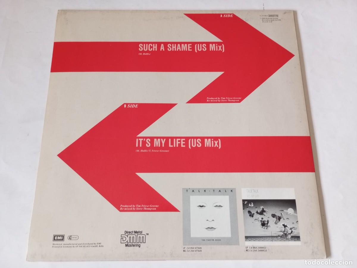 Discos de vinilo: Talk Talk &ndash; Such A Shame - 1984 - Foto 2