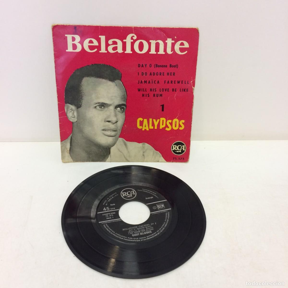 Discos de vinilo: Disco Vinilo: Belafonte - Calypsos - 75.373 - Foto 2