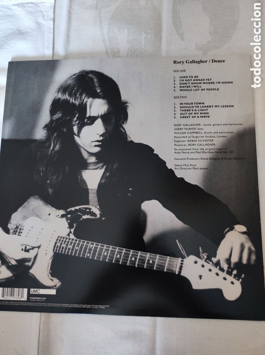 Discos de vinilo: RORY GALLAGHER - DEUCE - Foto 2