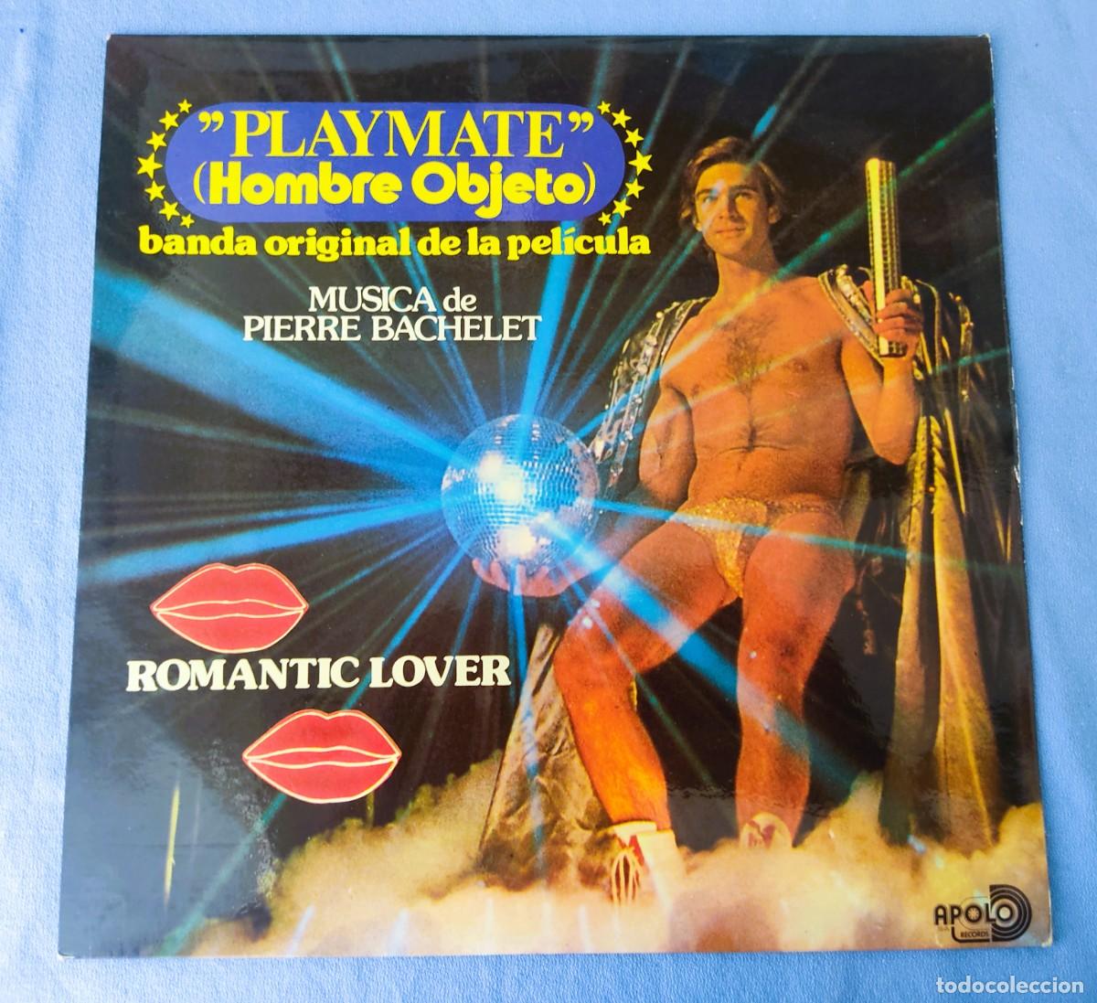 Discos de vinilo: DISCO LP PLAYMATE HOMBRE OBJETO ROMANTIC LOVER BANDA SONORA DE LA PELICULA