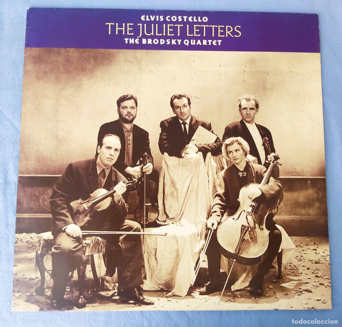 Discos de vinilo: DISCO LP ELVIS COSTELLO THE JULIET LETTERS THE BRODSKY QUARTET