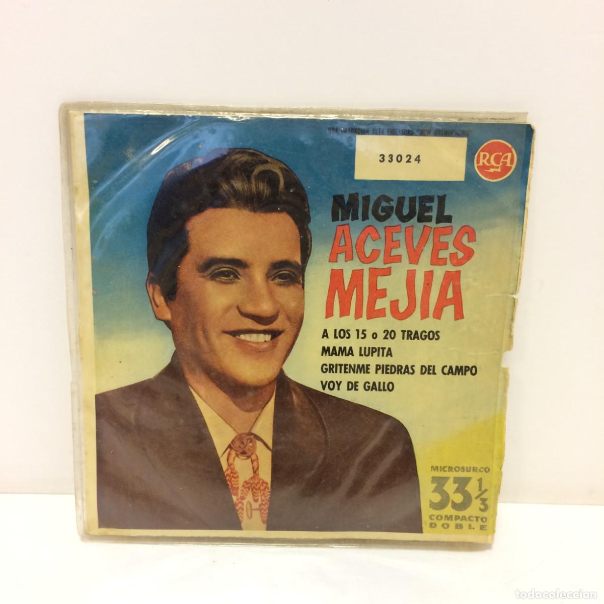 Discos de vinilo: Disco Vinilo: Miguel Aceves Mejia - 33024