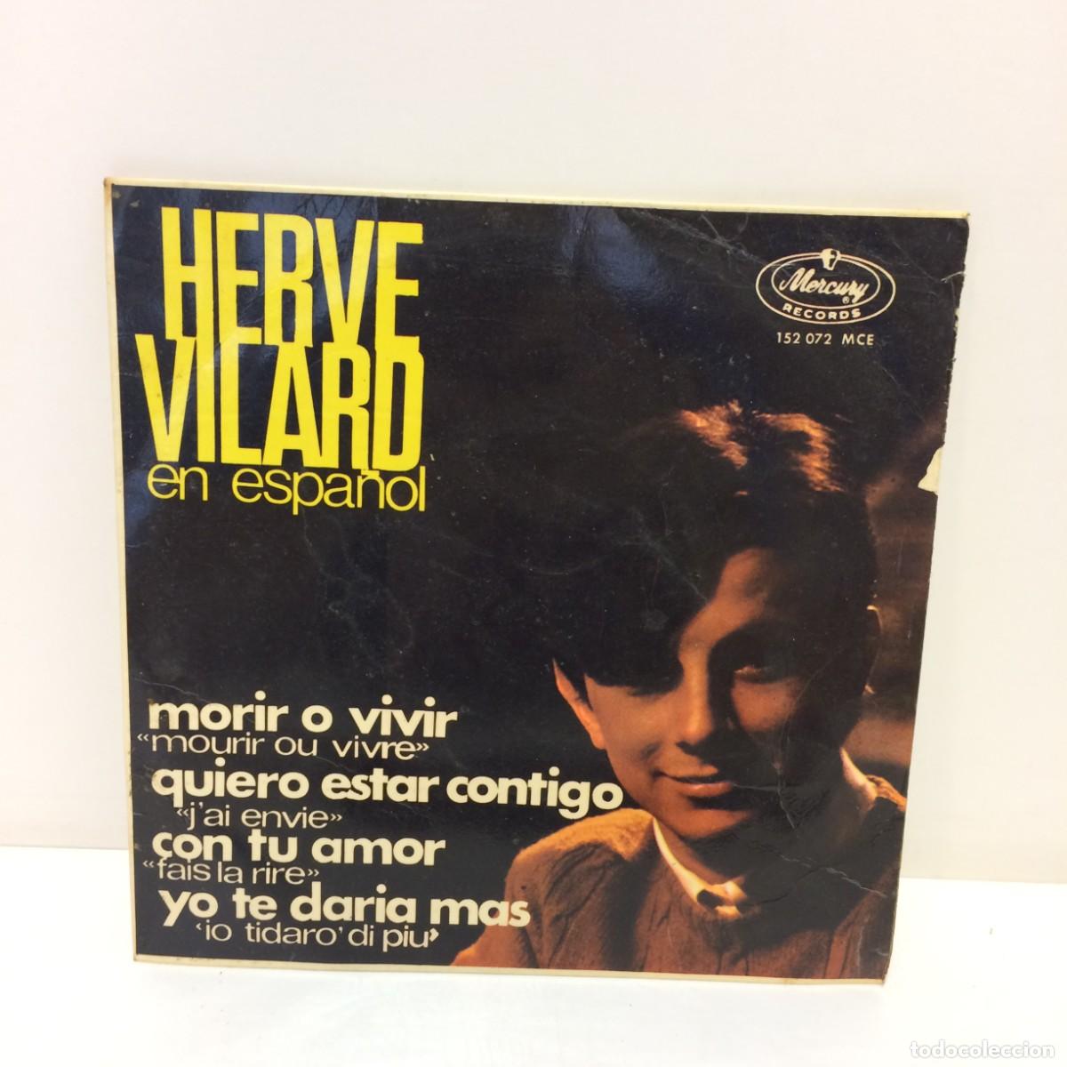 Discos de vinilo: Disco Vinilo: Herve Vilard en Espa&ntilde;ol - 152 072 MCE