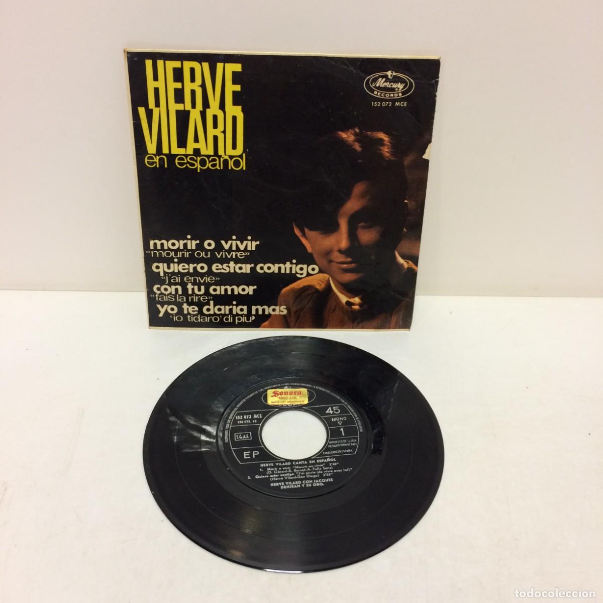 Discos de vinilo: Disco Vinilo: Herve Vilard en Espa&ntilde;ol - 152 072 MCE - Foto 2