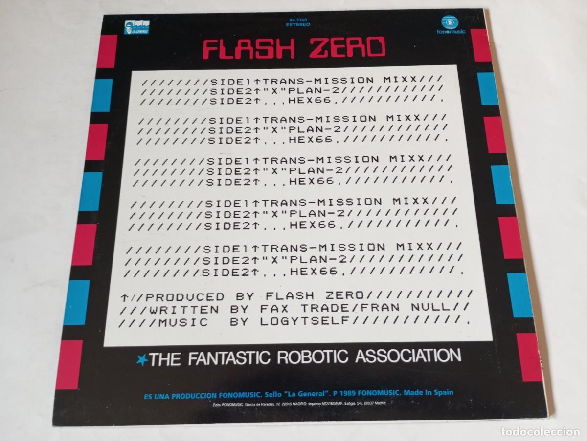 Discos de vinilo: Flash Zero &ndash; Trans-Mission - 1989 - Foto 2