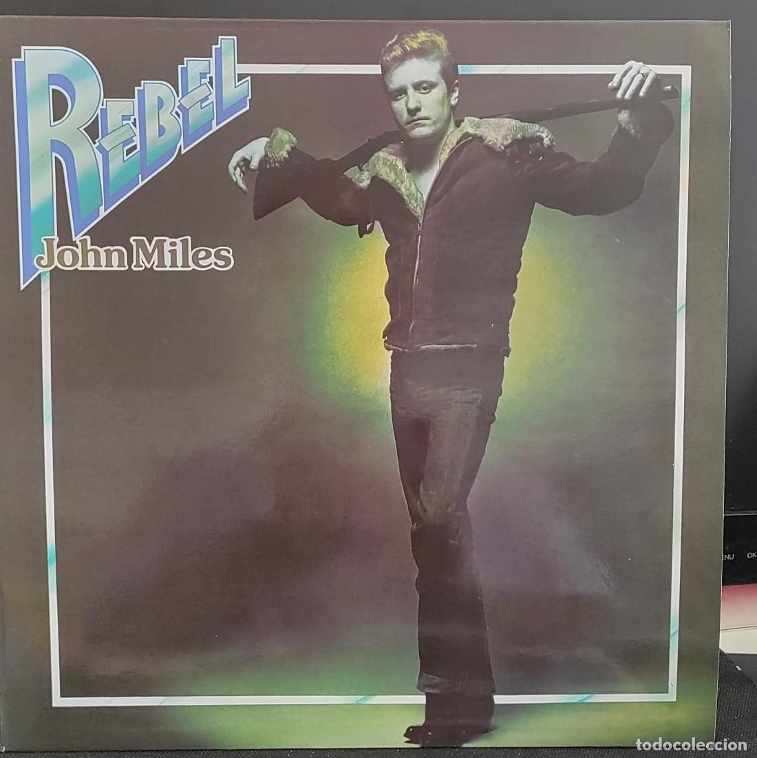 Vinyl records: JOHN MILES - Rebel LP 1984 Decca 9-47021 (NM/NM)