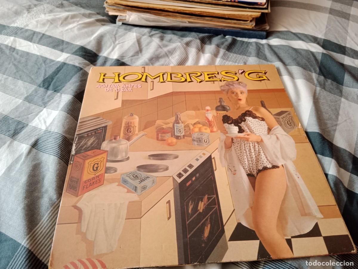 Discos de vinilo: HOMBRES G - AGITAR ANTES DE USAR - PORTADA DOBLE - LP -TWINS . M-11766-1988
