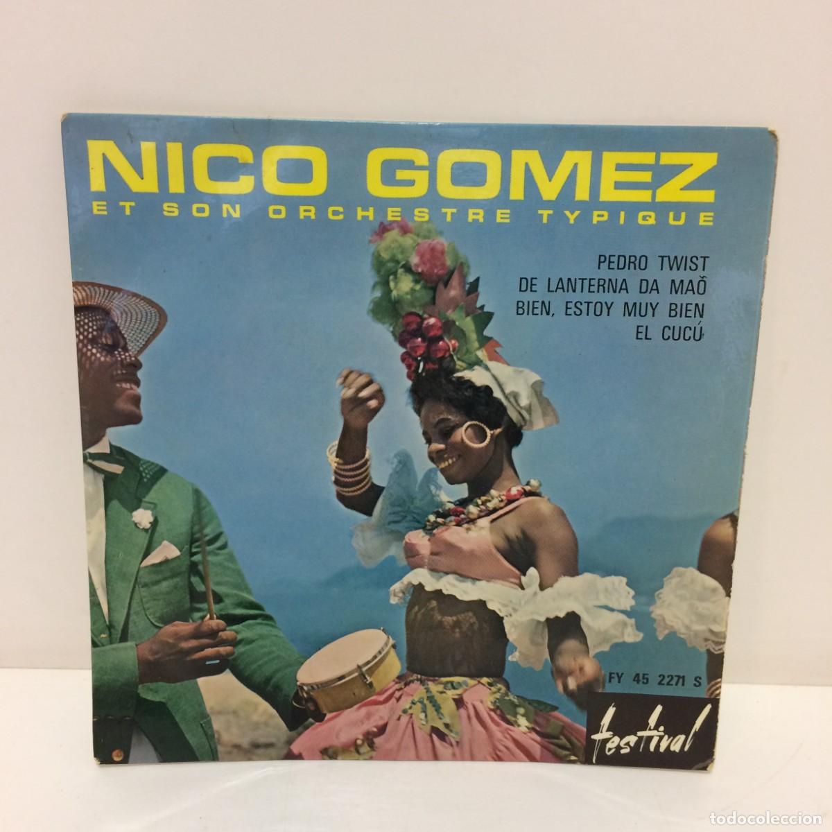 Discos de vinilo: Disco Vinilo: Nico Gomez et son orchestre typique - FY 45 2271 S