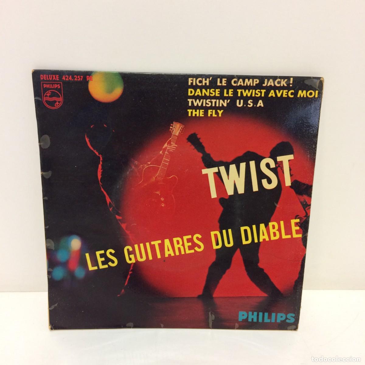 Discos de vinilo: Disco Vinilo: Twist - Les Guitares du Diable - 424.257 PE