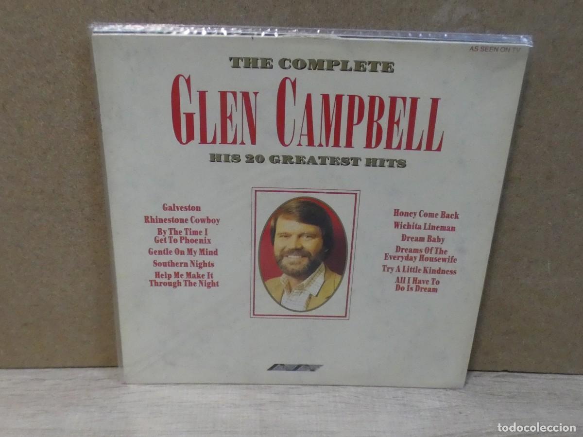 Discos de vinilo: ARKANSAS1980 CAJJ731 VINILO BUEN ESTADO GLEN CAMPBELL