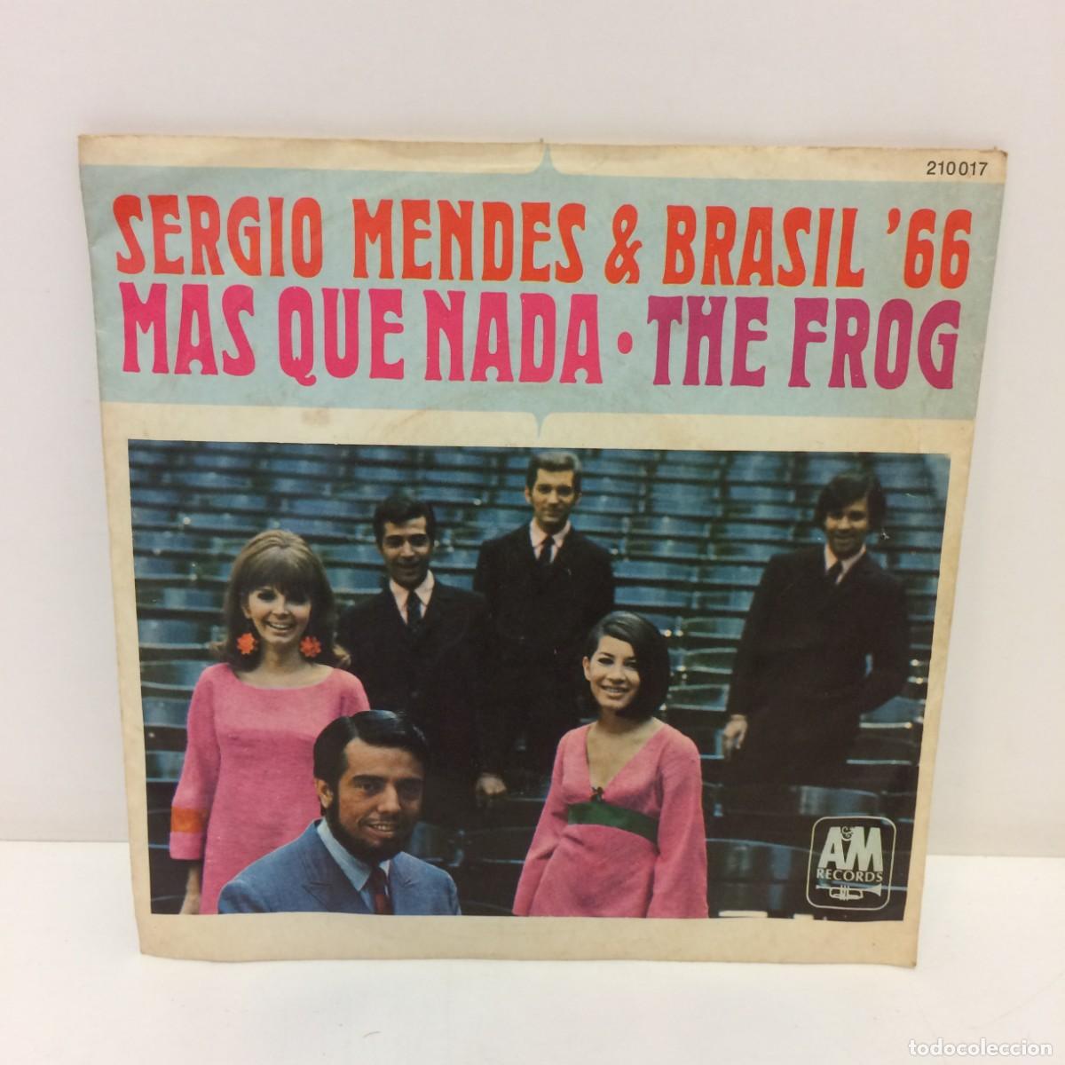 Discos de vinilo: Disco Vinilo: Sergio Mendes & Brasil '66 - Mas que Nada / The Frog - 210017