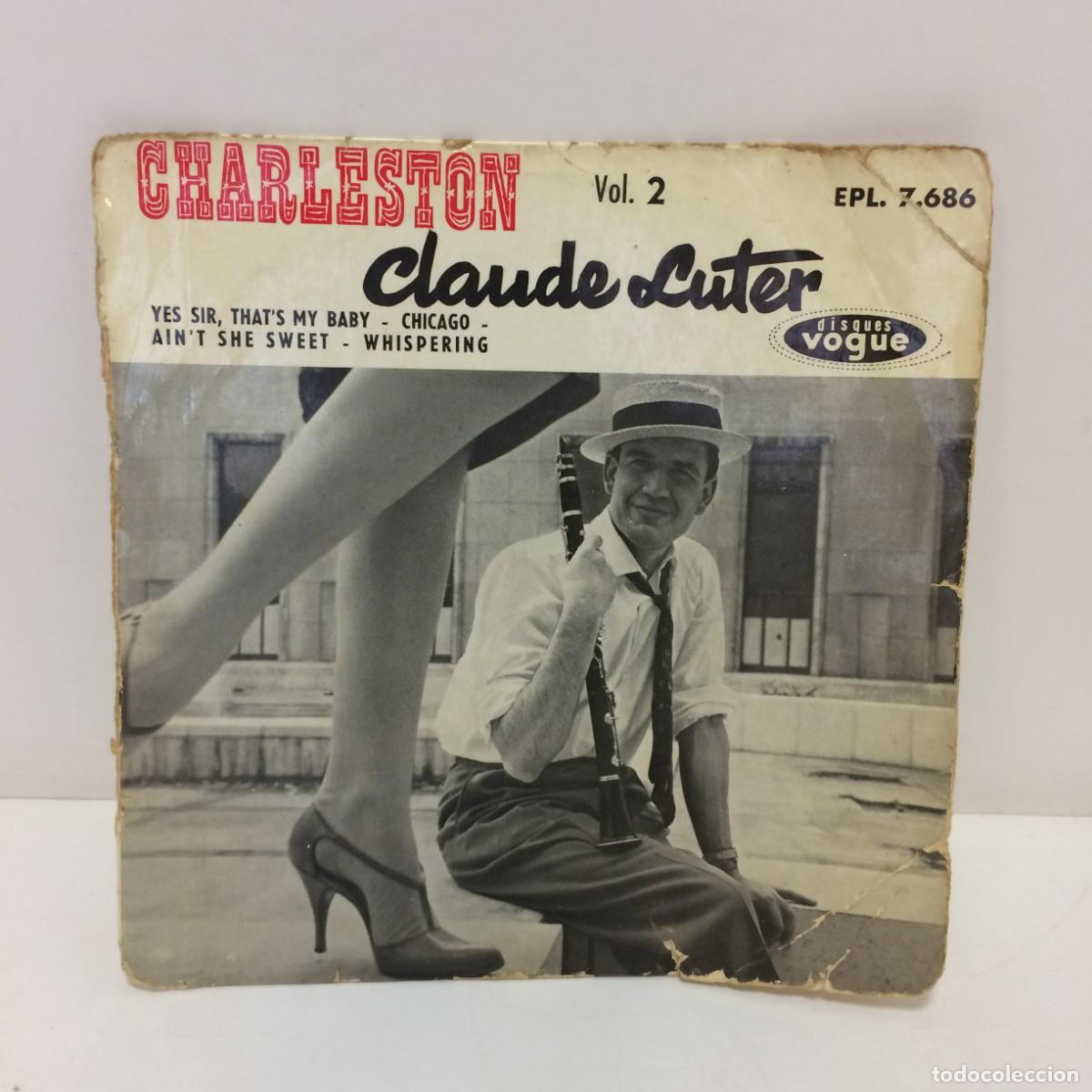Discos de vinilo: Disco Vinilo: Claude Luter - Charleston Vol. 2 - EPL. 7686