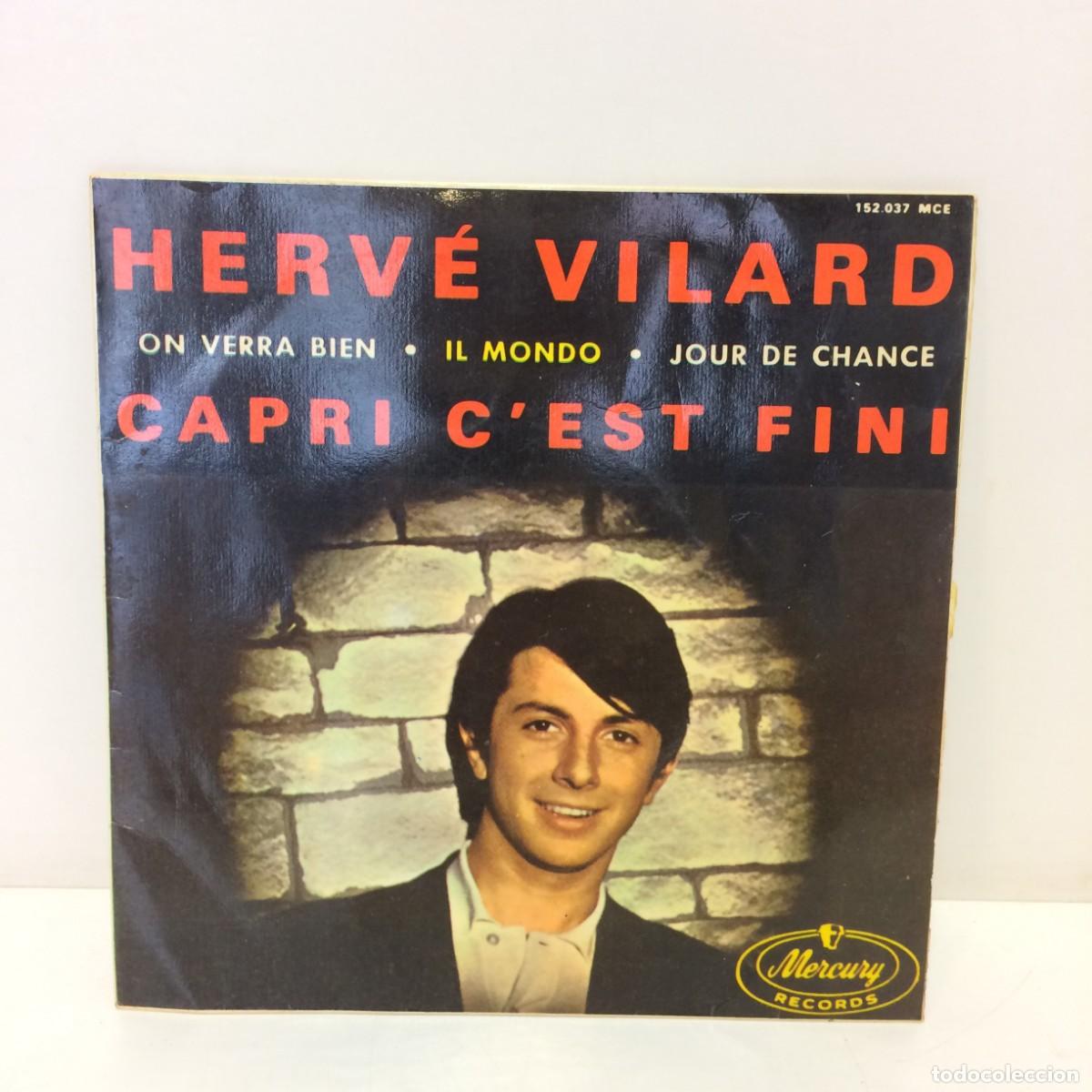 Discos de vinilo: Disco Vinilo: Herve Vilard - Capri C' Est Fini - 152 037 MCE
