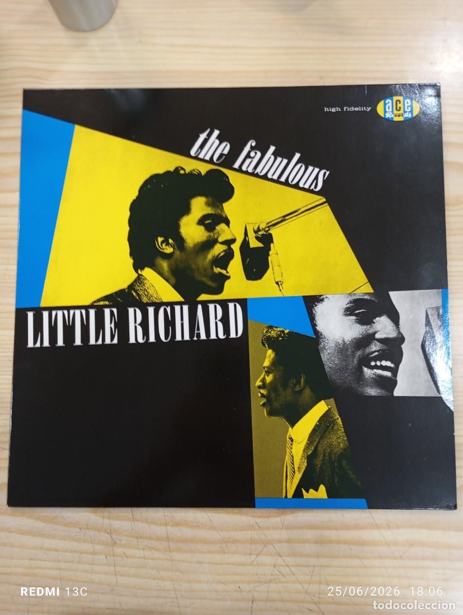 Discos de vinilo: Little Richard - The Fabulous Little Richard (Ace) LP, Album, RM