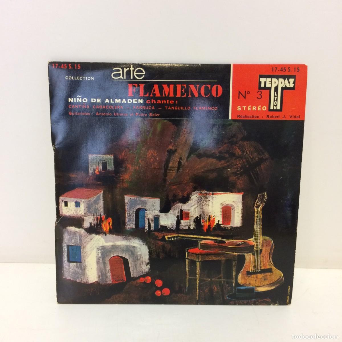 Discos de vinilo: Disco Vinilo: Arte Flamenco - Ni&ntilde;o del Almaden N&ordm; 3 - 17-45 S. 15