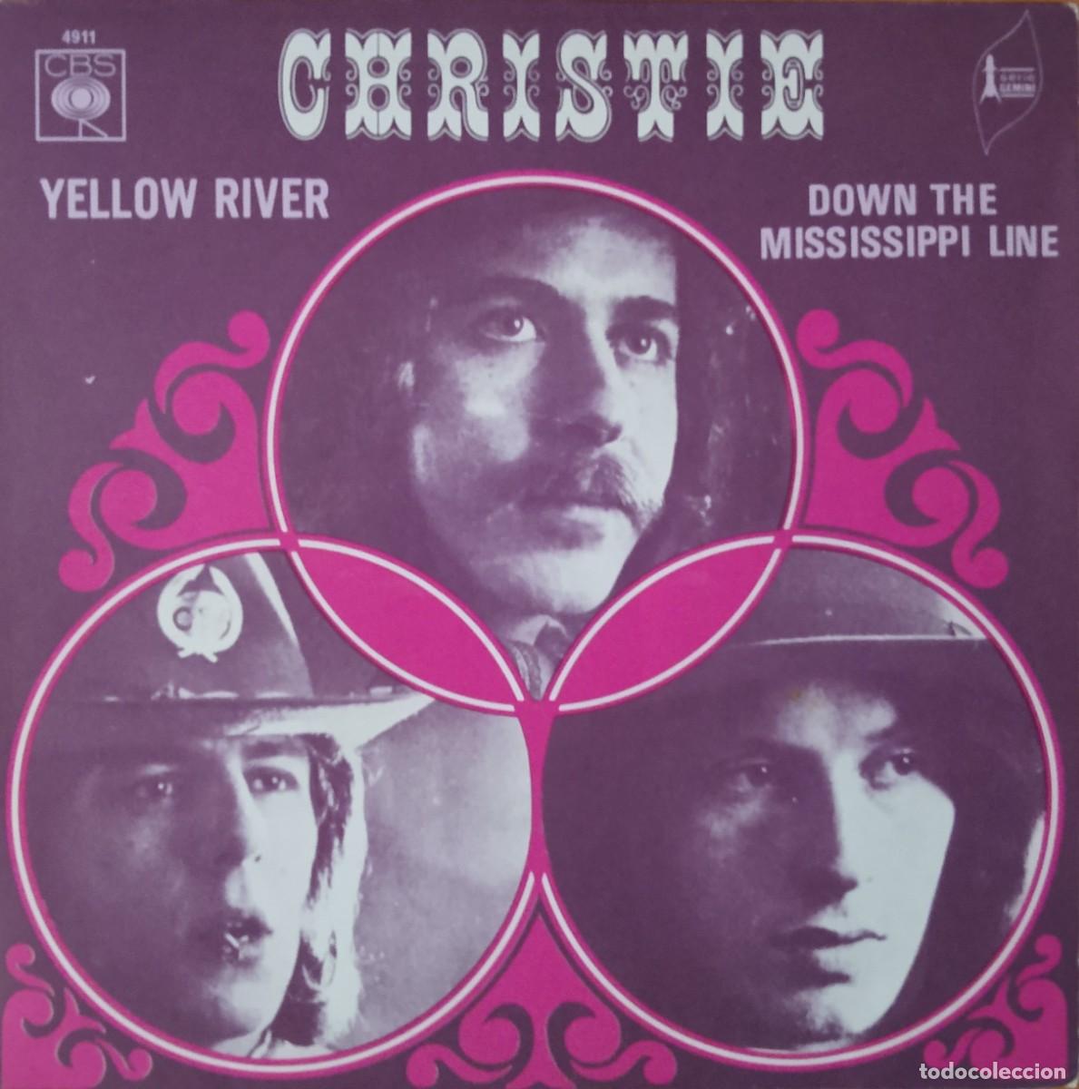 Discos de vinilo: Christie. Yellow river. Vinilo single. - Foto 1