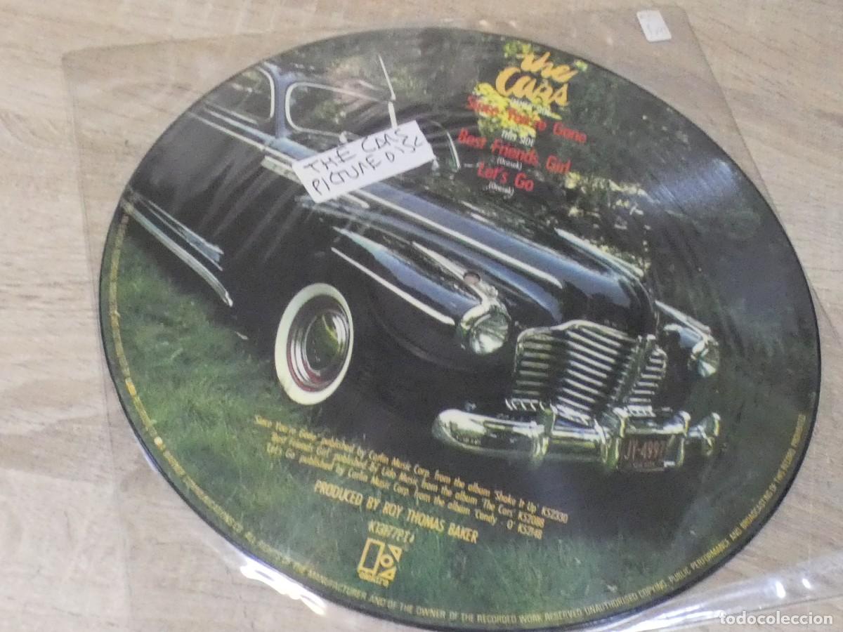 Discos de vinilo: ARKANSAS1980 CAJJ731 VINILO BUEN ESTADO THE CARS PICTURE DISC