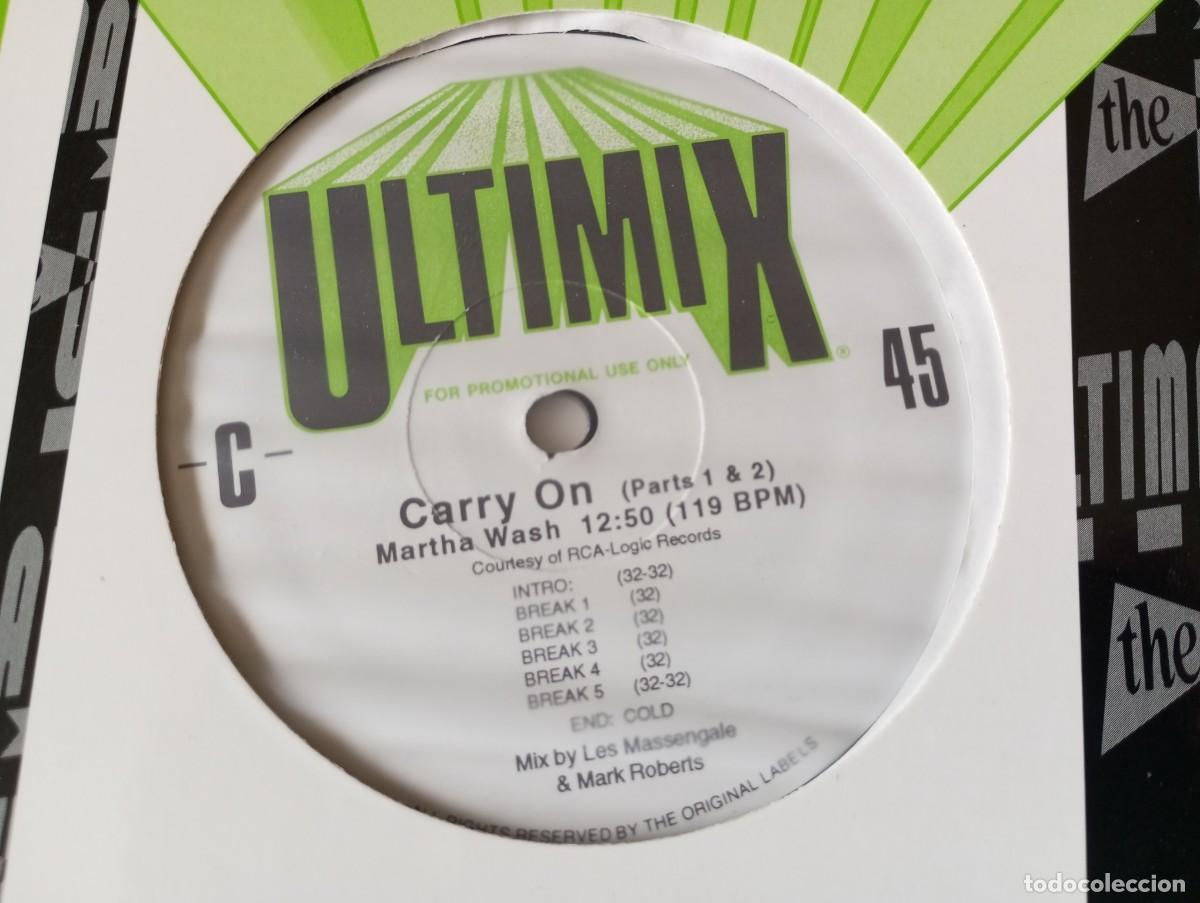 Discos de vinilo: Various &ndash; Ultimix 45 - Martha Wash - Carry On / Giggles - He Said She Said