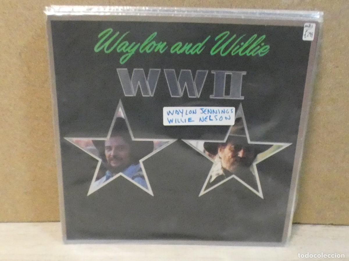 Discos de vinilo: ARKANSAS1980 CAJJ731 VINILO BUEN ESTADO WAYLON JENNINGS Y WILLIE NELSON