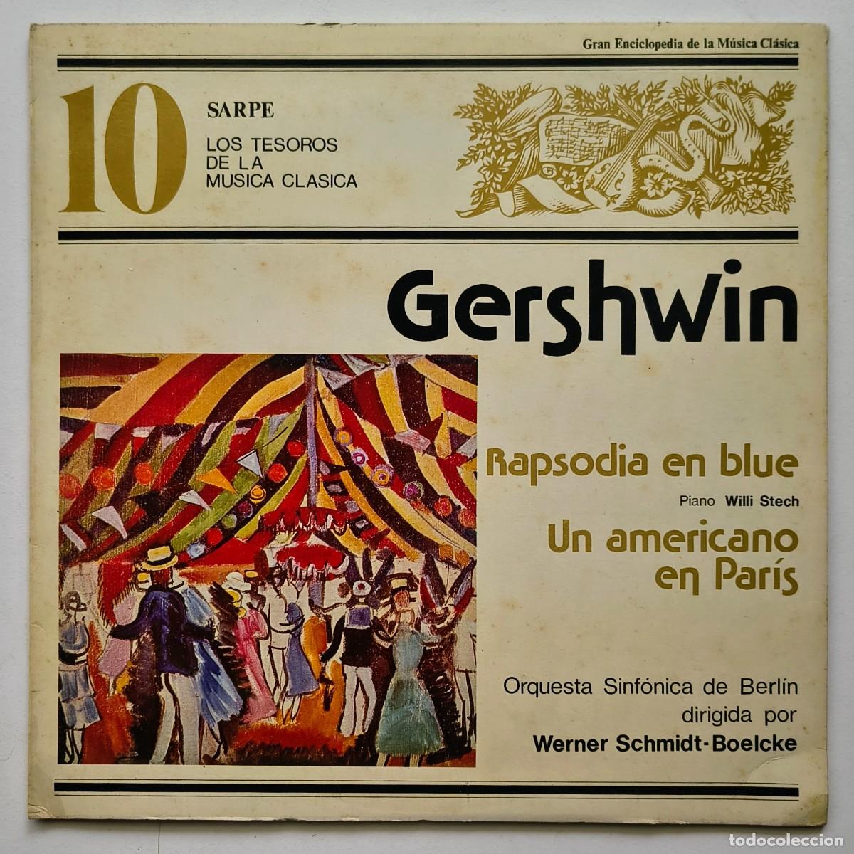 Discos de vinilo: Gershwin - Los Tesoros de la musica clasica - 10