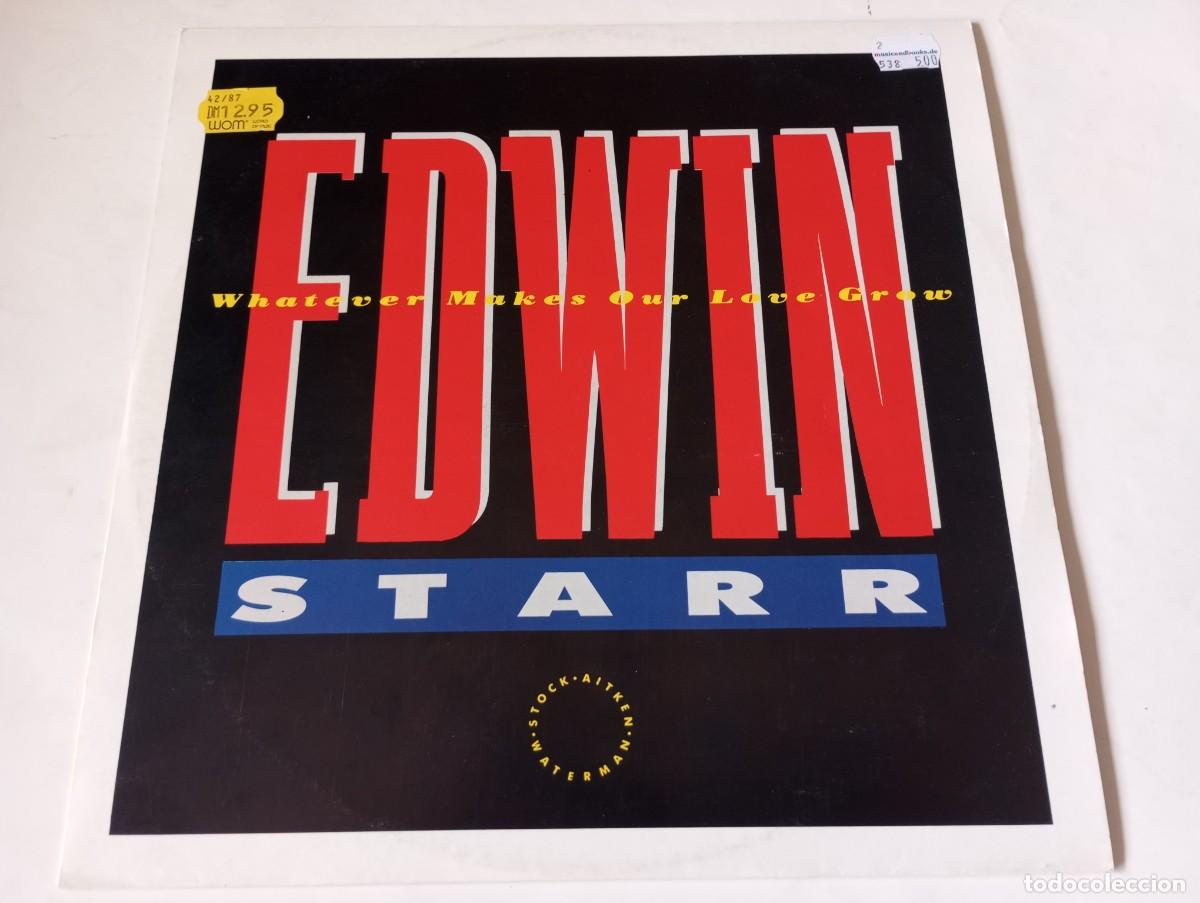 Discos de vinilo: Edwin Starr &ndash; Whatever Makes Our Love Grow - 1987 - Foto 1