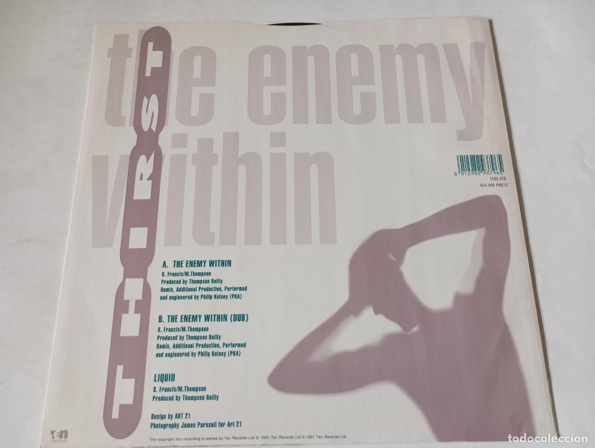 Discos de vinilo: Thirst &ndash; The Enemy Within - 1991 - Foto 2