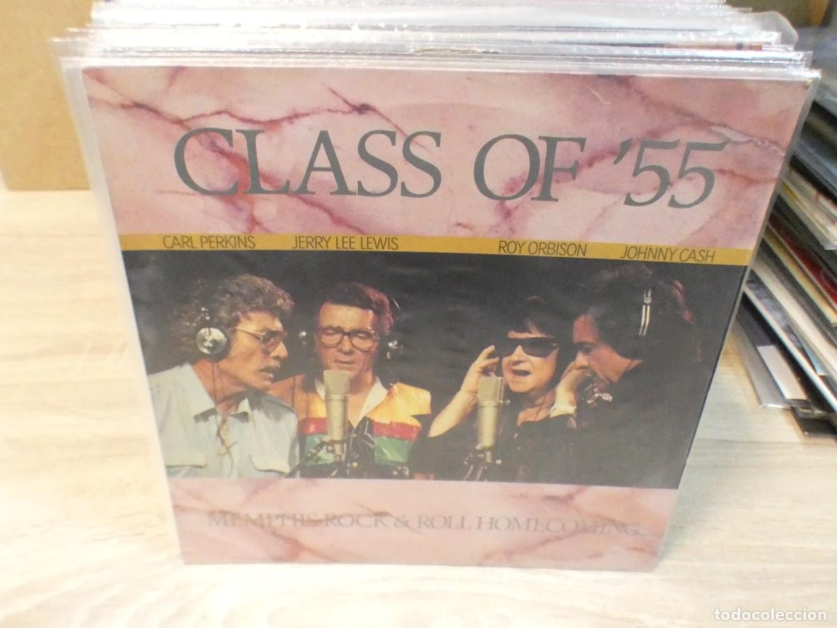 Discos de vinilo: ARKANSAS1980 CAJJ731 VINILO BUEN ESTADO CLASS OF 55' RECOP VER ARTISTAS TAPA