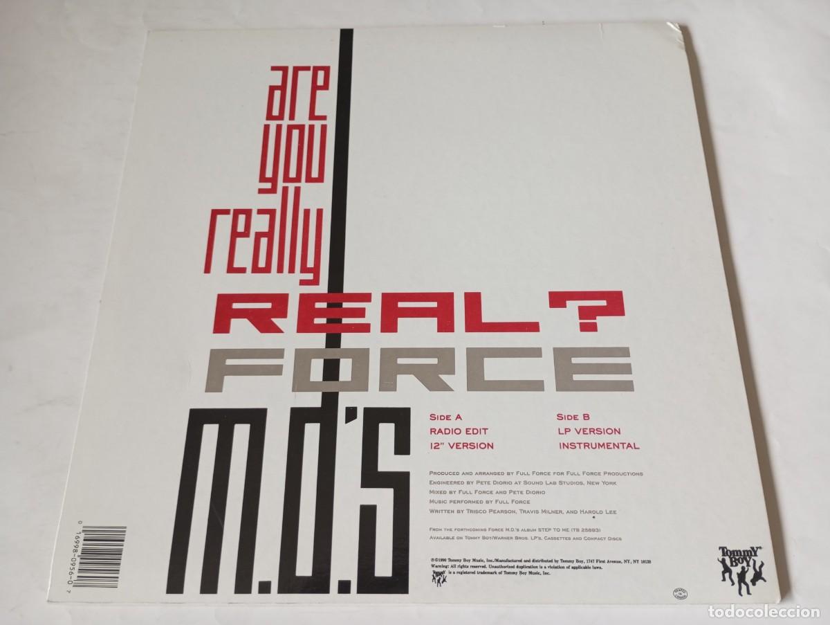 Discos de vinilo: Force MDs &ndash; Are You Really Real? - 1990 - Foto 2