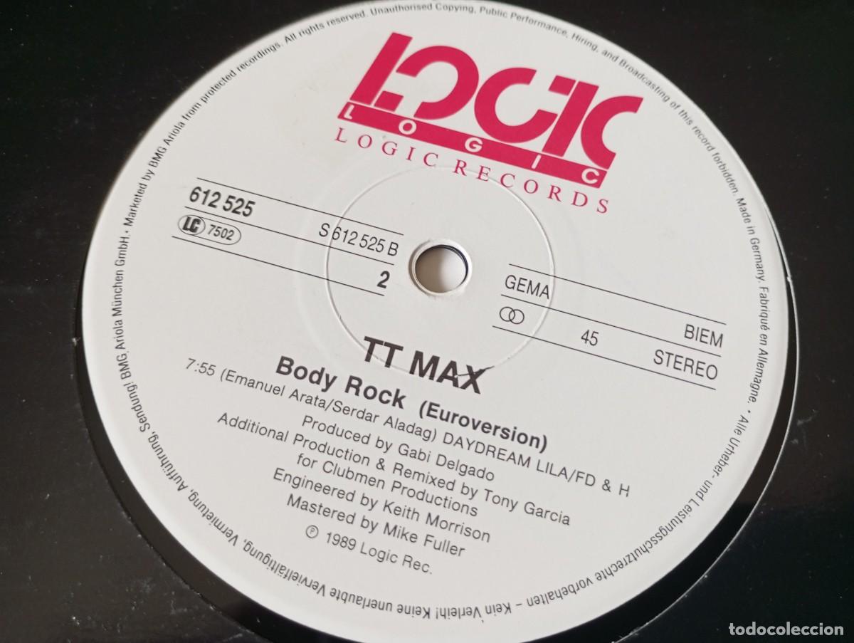 Discos de vinilo: T.T. Max &ndash; Body Rock - 1989 - Foto 2