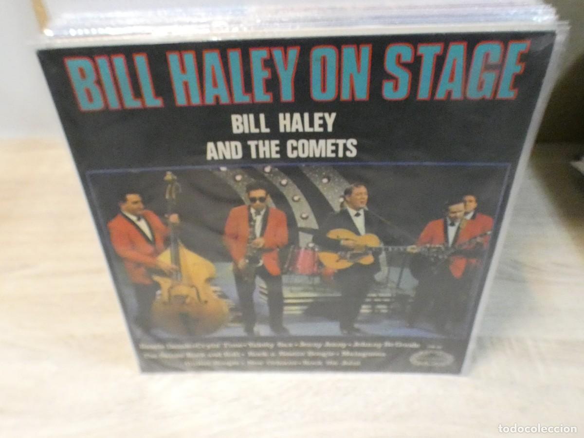 Discos de vinilo: ARKANSAS1980 CAJJ731 VINILO BUEN ESTADO BILL HALEY ON STAGE