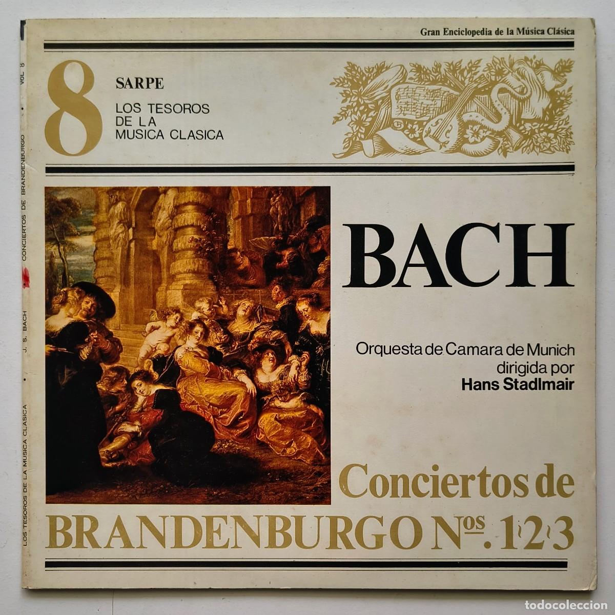 Discos de vinilo: Bach - Los Tesoros de la musica clasica - 8