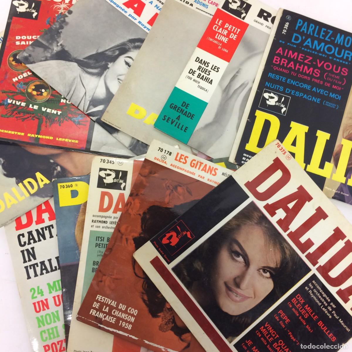 Discos de vinilo: Disco Vinilo: Lote de 14 discos de DALIDA