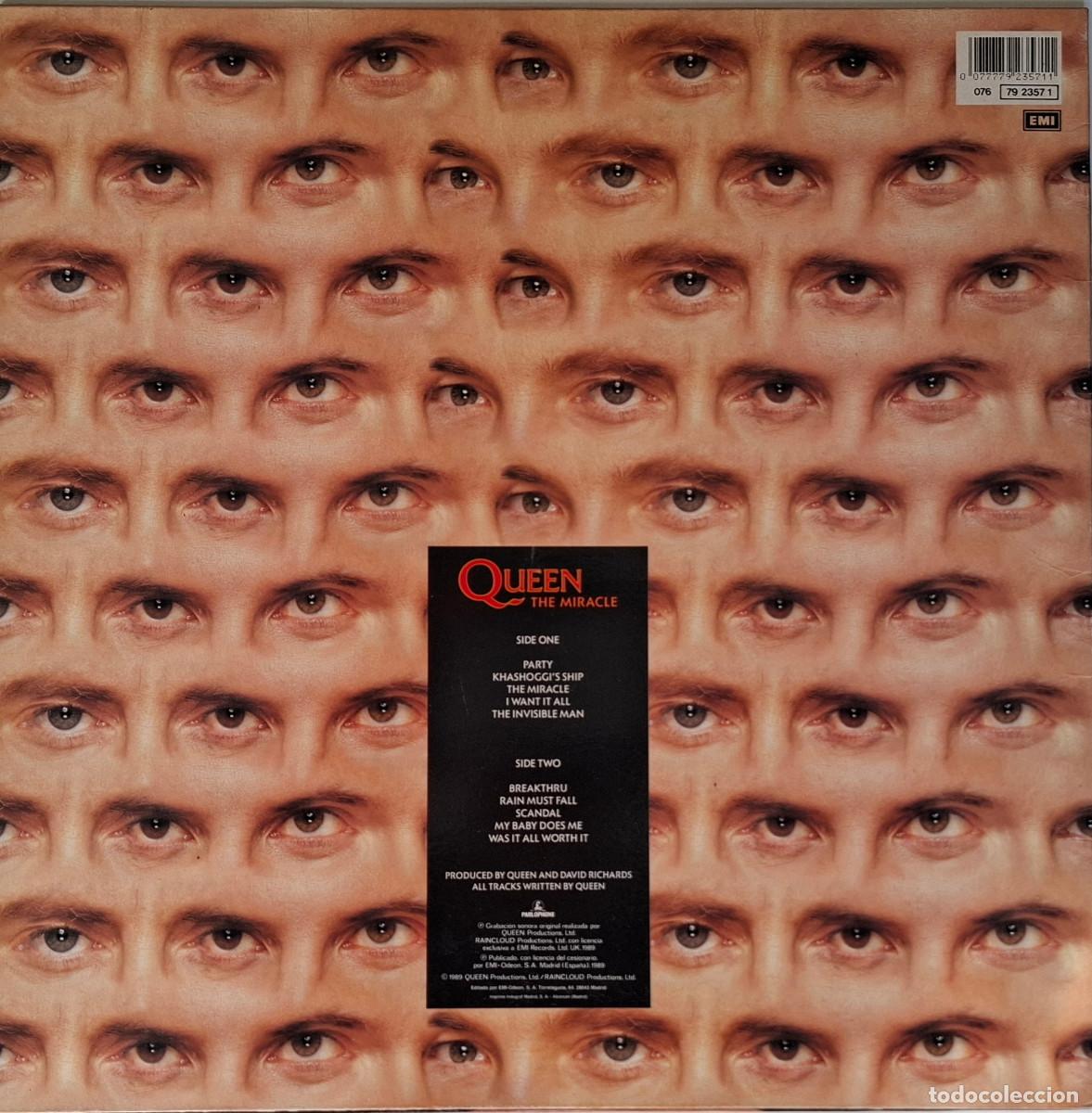 Discos de vinilo: Queen - The Miracle LP - Foto 2