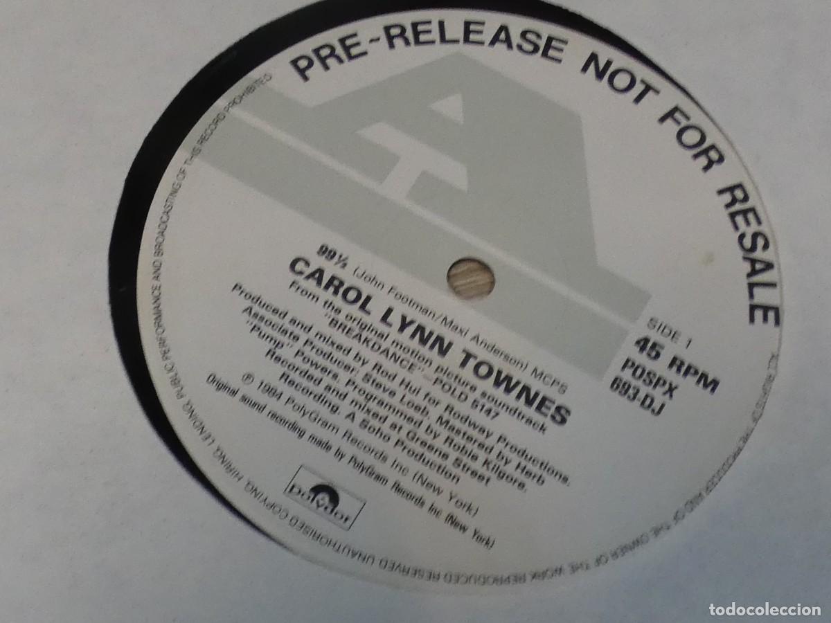 Dischi in vinile: ARKANSAS1980 CAJJ731 MAXI SINGLE LEVE USO AUN CORRECTO CAROL LYNN TOWNES