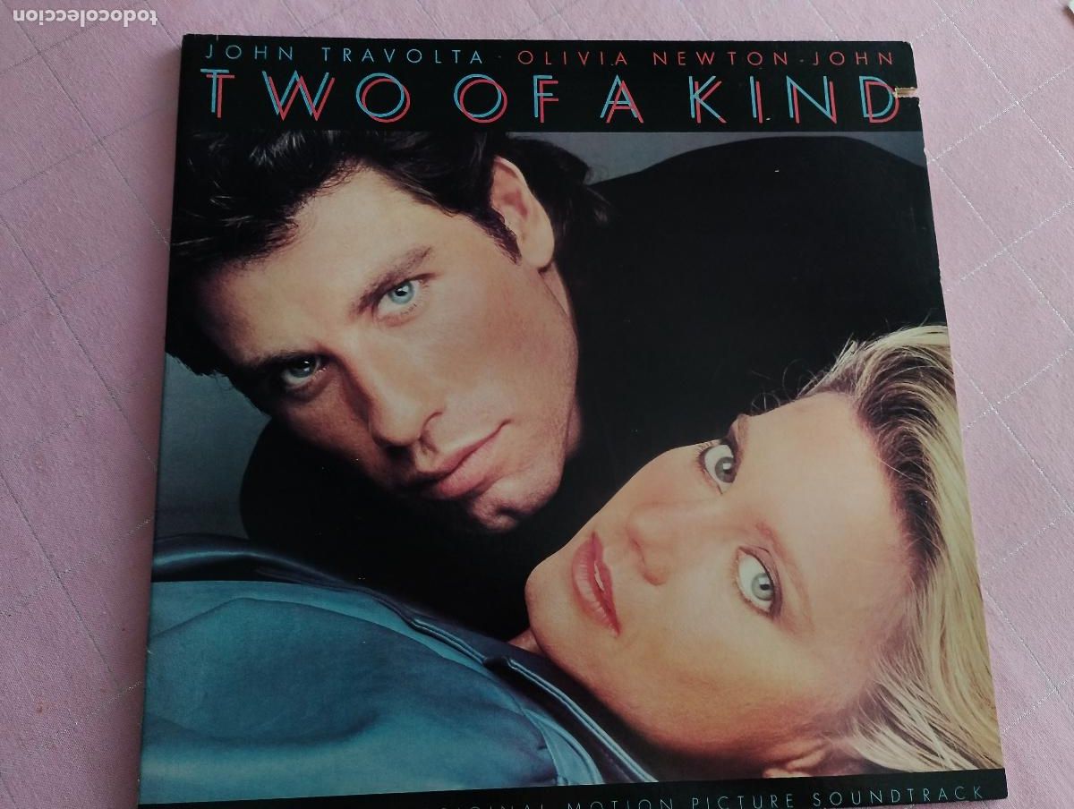 Discos de vinilo: JOHN TRAVOLTA & OLIVIA NEWTON-JOHN - TWO OF A KIND BSO, 1983 ED USA