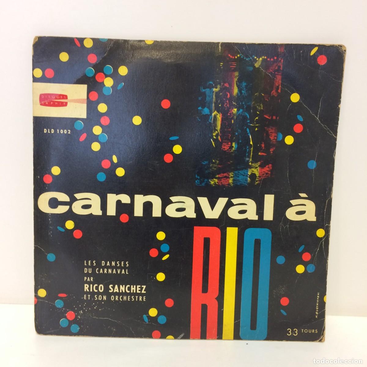 Discos de vinilo: Disco Vinilo: Carnaval &agrave; - Rico Sanchez - DLD 1002