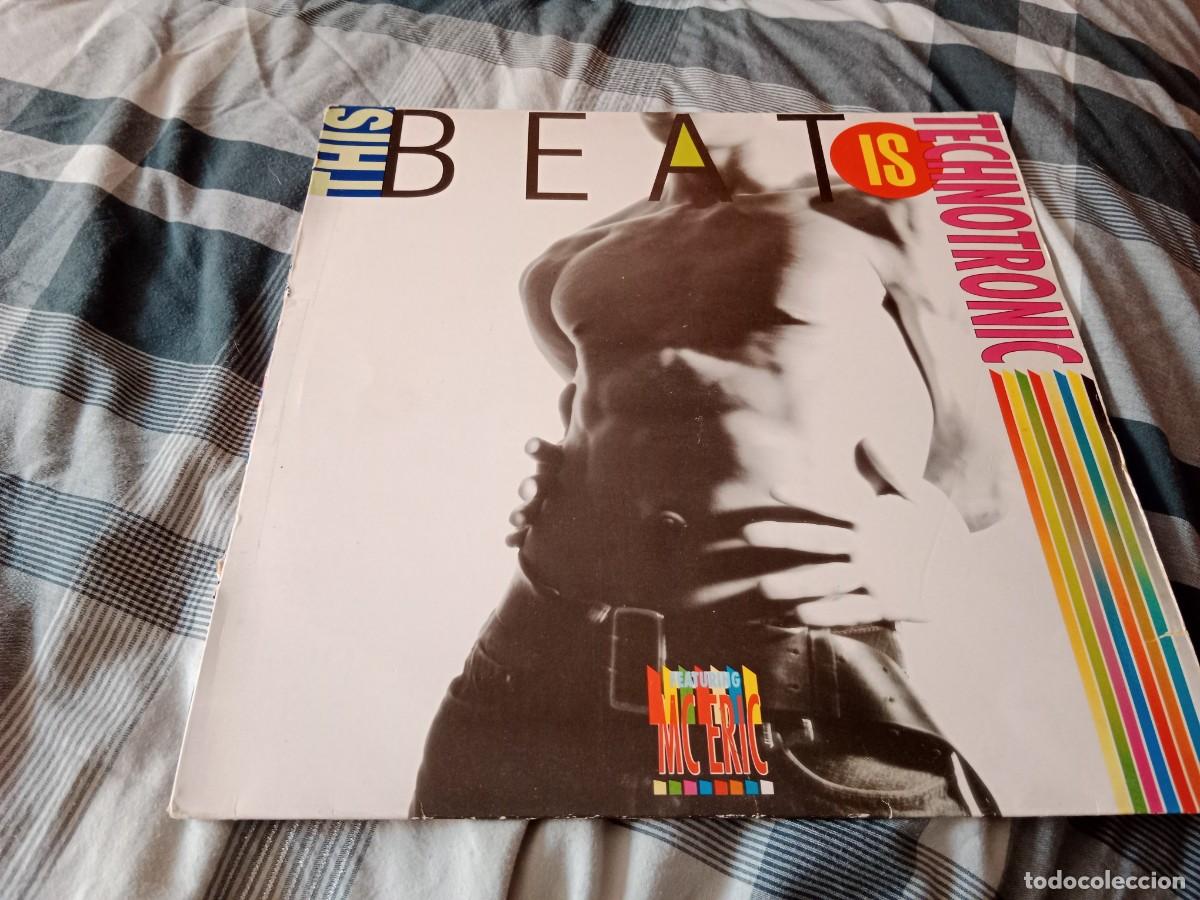 Discos de vinilo: TECHNOTRONIC - THIS BEAT IS TECHNOTRONIC - MC ERIC 1990