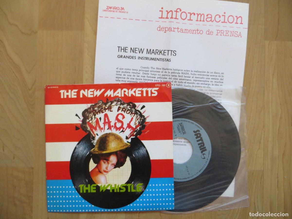 Discos de vinilo: The New Marketts - Theme From M.A.S.H. (7&rdquo;, Single) INCLUYE HOJA PROMOCIONAL