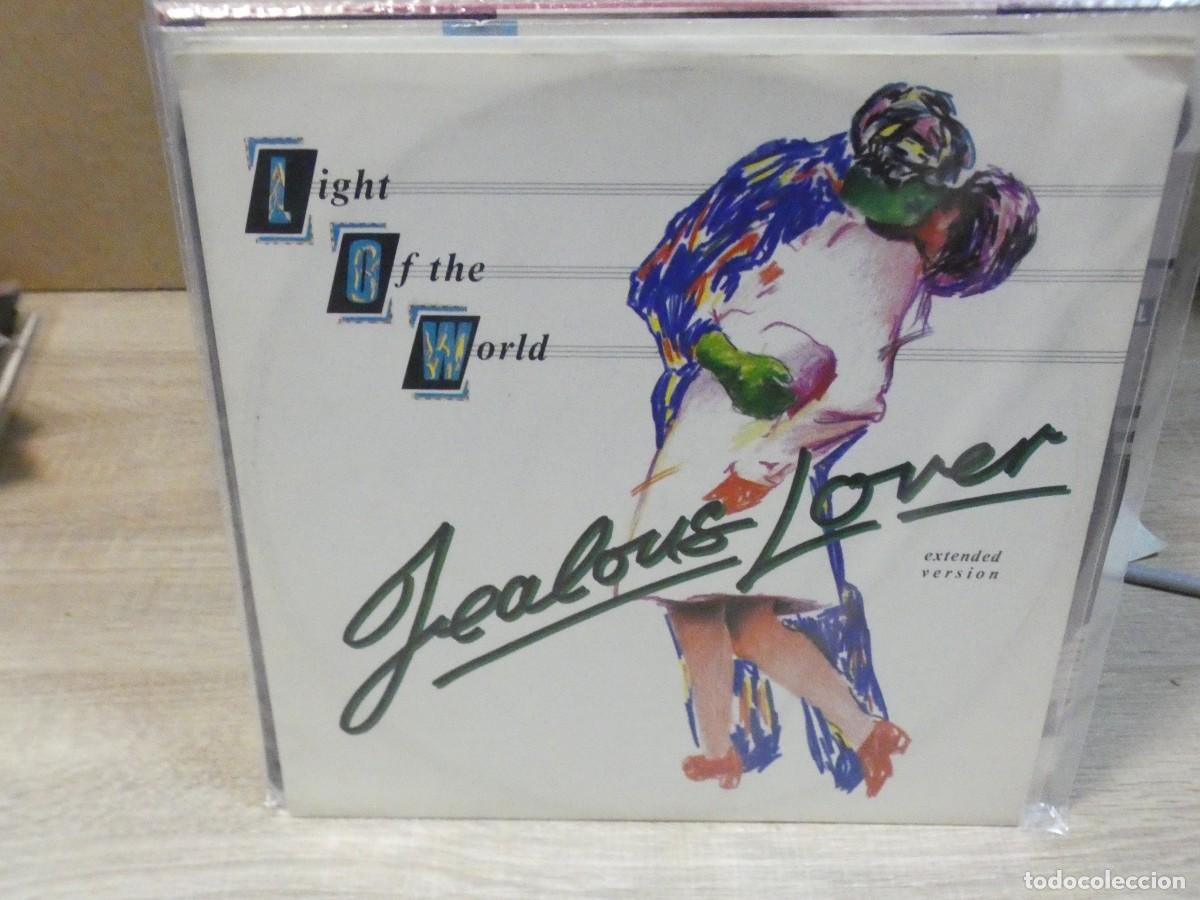 Discos de vinilo: ARKANSAS1980 CAJJ731 MAXI SINGLE BUEN ESTADO LIGHT OF THE WORLD JEALOUS LOVER