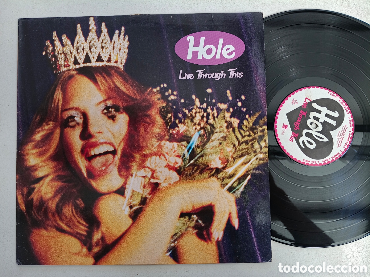 Discos de vinilo: HOLE - Live Through This - LP ORIGINAL ALEMAN CITY SLANG 1994 // GRUNGE COURTNEY LOVE NIRVANA